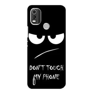 Чохол для Нокія C21 Плюс - (AlphaPrint) з принтом (ТОП продажів) (Dont Touch)