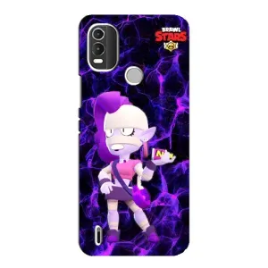 Чехлы Brawl Stars для Nokia C21 Plus (AlphaPrint) (Емз Бравл Старс)