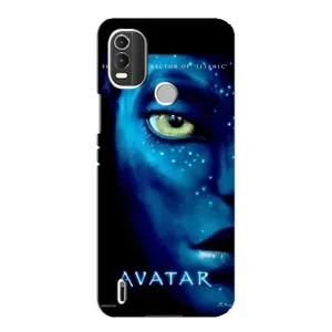 Чехлы с фильма АВАТАР для Nokia C21 Plus (AlphaPrint) (глаз Аватара)