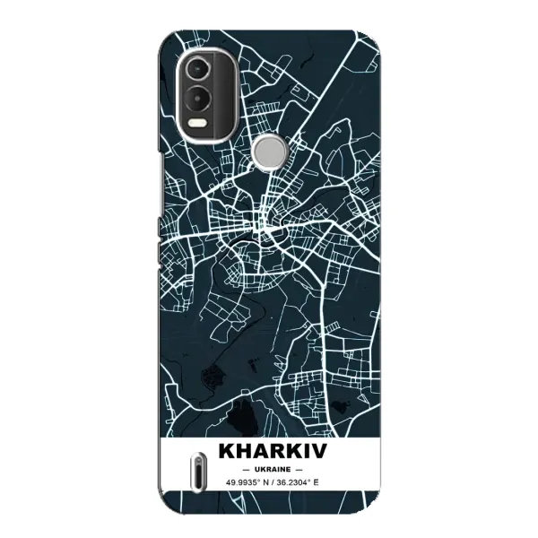 Чехол с принтом «Харьков» для Nokia C21 Plus