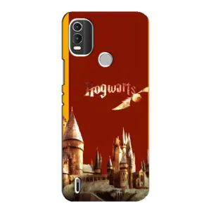 Чехлы с Гарри Поттером для Nokia C21 Plus (AlphaPrint) (Hogwarts)