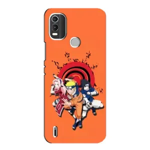 Naruto Anime Чехлы для Нокиа С21 Плюс (AlphaPrint) (команда Наруто)