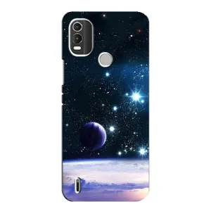 Космические Чехлы для Нокиа С21 Плюс (VPrint) (Космический вид)
