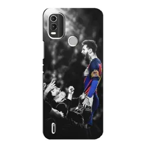 Чехлы Месси для Nokia C21 Plus (AlphaPrint) (Lionel Messi)