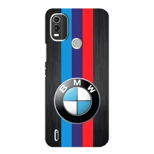 Чохол для Нокія C21 Плюс - з принтом БМВ (AlphaPrint) (Лого BMW)