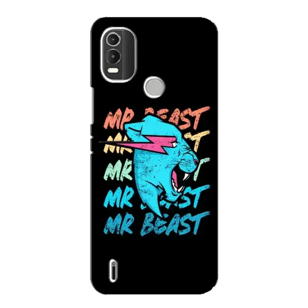 Чехол с принтом «logo Mr beast» для Nokia C21 Plus