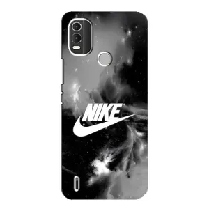 Чехол для Nokia C21 Plus - с принтом Найк (AlphaPrint) (Лого Найк)