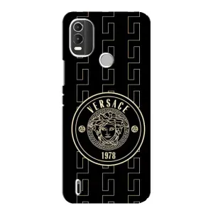 Чехлы VERSACE для Нокиа С21 Плюс (PREMIUMPrint) (Лого Версаче)