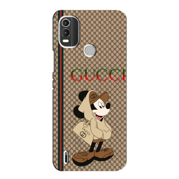 Чехол с принтом «Mickey GUCCI» для Nokia C21 Plus