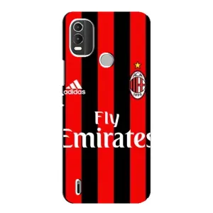 Чехлы для Nokia C21 Plus (VPrint) - Футбольные клубы (Milan)