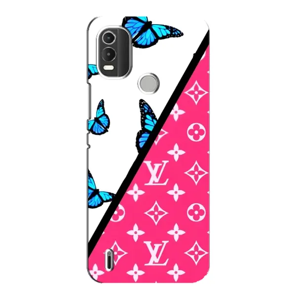 Чохол з принтом «Мода LV» для Nokia C21 Plus