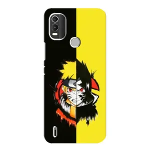 Naruto Anime Чехлы для Нокиа С21 Плюс (AlphaPrint) (Наруто-Итачи)