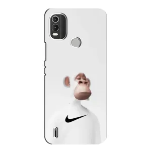 Чехлы с Обезьянами NFT для Nokia C21 Plus (AlphaPrint) (обезьяна NFT Nike)