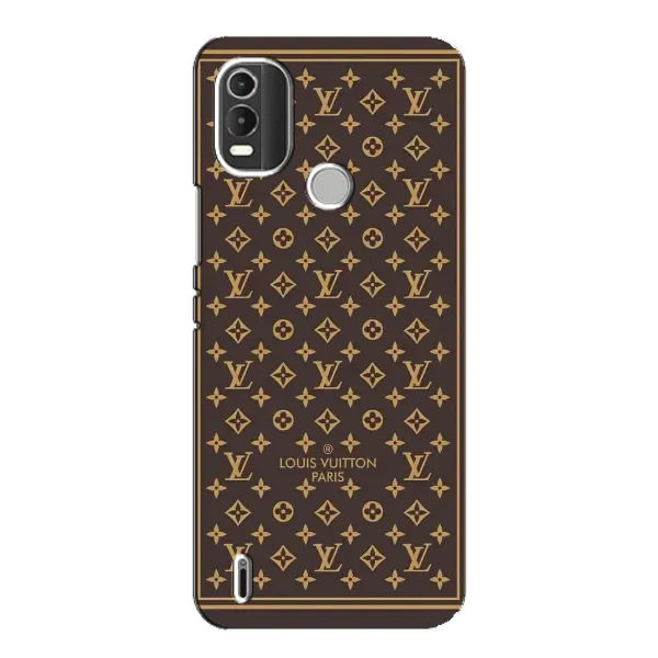 Чехол с принтом «обои LV» для Nokia C21 Plus