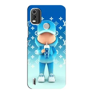 Крутые Чехлы Луи Виттон для Nokia C21 Plus (AlphaPrint) (Парень LV)
