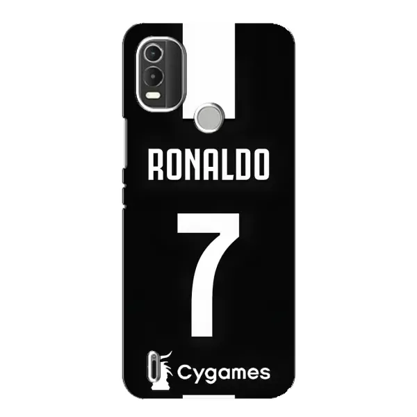 Чехол с принтом «RONALDO 7» для Nokia C21 Plus