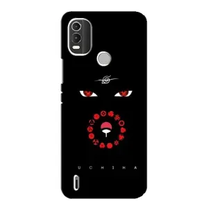 Чехлы на тему: Итачи Учиха для Nokia C21 Plus (AlphaPrint) (глаза Итачи)