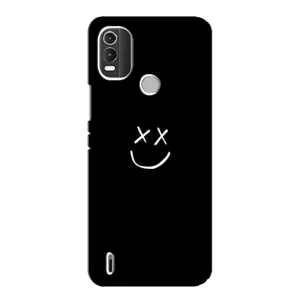 Чохол для Нокія C21 Плюс - (AlphaPrint) з принтом (ТОП продажів) (Смайл)