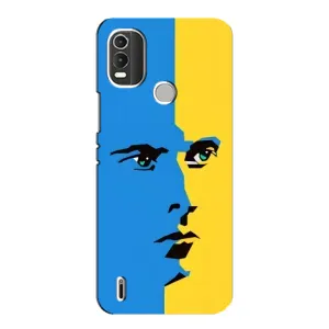 Украинские Чехлы для Nokia C21 Plus с картинкой УПА (AlphaPrint) (Степан Бандера)