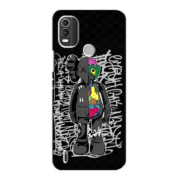 Чохол з принтом «Стиль Bearbrick» для Nokia C21 Plus Чохол з принтом «Стиль Bearbrick» для Nokia C21 Plus