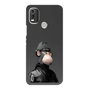Чехлы с Обезьянами NFT для Nokia C21 Plus (AlphaPrint) (стильная обезьяна NFT)