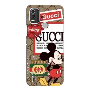 Чехол Disney Mouse Nokia C21 Plus (PREMIUMPrint) (Стильный Микки)