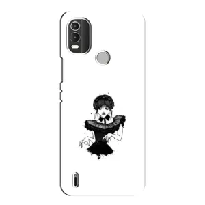 Чехлы Венсдей на Nokia C21 Plus Уэнсдей (AlphaPrint) (танец Уэнздей)
