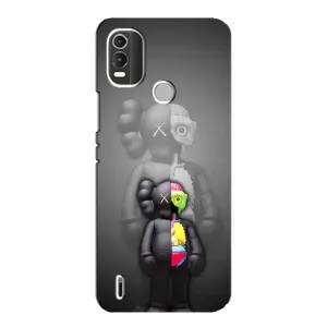 Чехлы для Nokia C21 Plus - Bearbrick Louis Vuitton (PREMIUMPrint) (Тело Bearbrick)