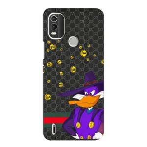 Брендновые Чехлы для Nokia C21 Plus - (PREMIUMPrint) (Утка Гуччи)