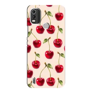 Чехлы с Фруктами для Nokia C21 Plus (VPrint) (Вишня)