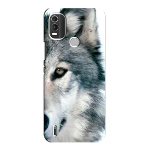 Чехлы с картинками животных Nokia C21 Plus (Волк)