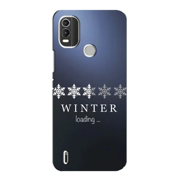 Чохол з принтом «Winter loading» для Nokia C21 Plus Чохол з принтом «Winter loading» для Nokia C21 Plus