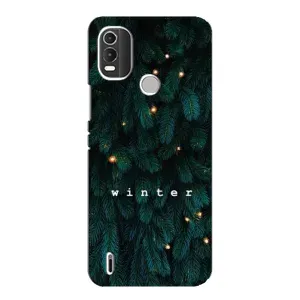 Новогодние, Праздничные Чехлы для Nokia C21 Plus - 2024 год (Winter)