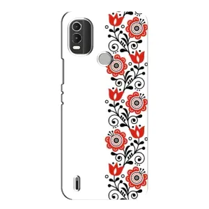 Чохол для Патріота України Nokia C21 Plus - (AlphaPrint) (Яскрава вишиванка)