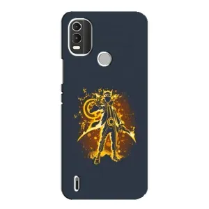 Naruto Anime Чехлы для Нокиа С21 Плюс (AlphaPrint) (золотой Наруто)