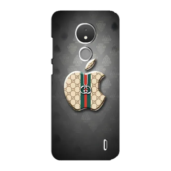 Чехол с принтом «Apple gucci» для Nokia C21
