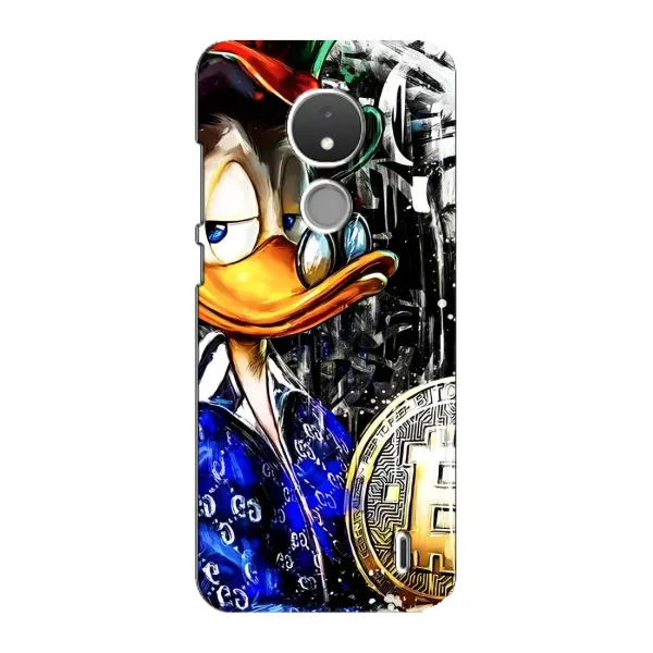 Чохол з принтом «Біткойн Скрудж» для Nokia C21