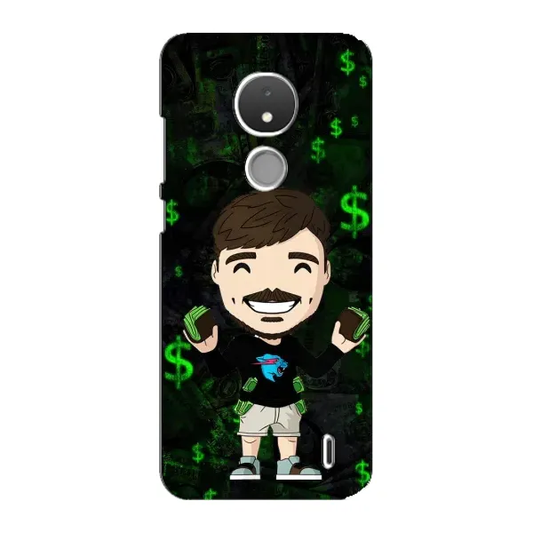 Чехол с принтом «Блогер Beast» для Nokia C21