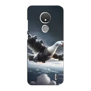 Чехол с мемом Тралалело тралала на Nokia C21 (Бомбардини гусини)