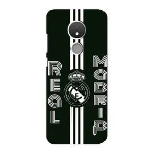 ФК Реал Мадрид чохли для Nokia C21 (AlphaPrint) (чорно білий Реал)