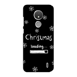 Рождественские, Праздничные Чехлы для Нокиа С21 (Christmas loading)