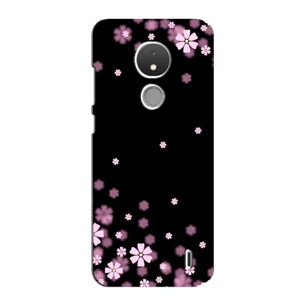 Чехол с принтом «Цветочки маленькие» для Nokia C21 Чехол с принтом «Цветочки маленькие» для Nokia C21