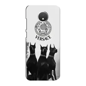 Чехлы VERSACE для Нокиа С21 (PREMIUMPrint) (Доберман Версаче)