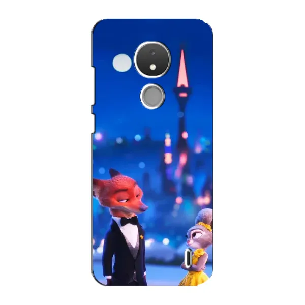 Чехол с принтом «Романтический вечер Зверополис» для Nokia C21