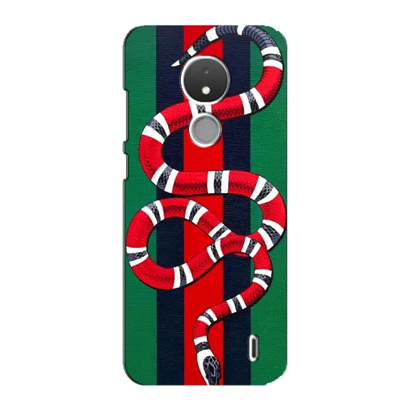 Чехол с принтом «Gucci змия» для Nokia C21