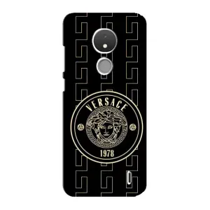 Чехлы VERSACE для Нокиа С21 (PREMIUMPrint) (Лого Версаче)