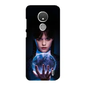 Чехол с принтом «Магическая сфера Уэнздей» для Nokia C21