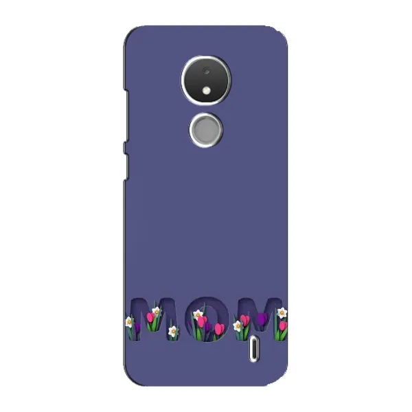 Чехол с принтом «Мама в цветах» для Nokia C21
