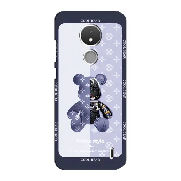 Чехол с принтом «Медвежонок LV» для Nokia C21