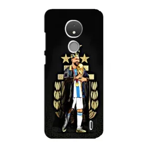 Чохли для Nokia C21 (Leo чемпіон) (AlphaPrint) (Мессі Король)